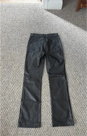 revice Denim leather black pants thumbnail 2