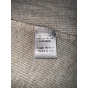 FORE Button Front‎ Duster Cardigan Long Sleeve Pockets Knit Beige Women's Size L thumbnail 5