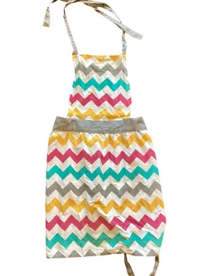 Whim Kitchen Apron White thumbnail 1