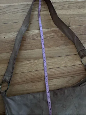 Y2K Old Navy Genuine Leather Large Satchel Purse thumbnail 4