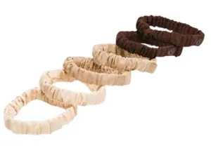 Lululemon Skinny Scrunchies 6 Pack Java/Java/Gleam/Gleam/Pale Linen/Pale Linen thumbnail 1