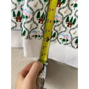 Hill House The All-Gender Teddy Crewneck White Ski Chalet XS thumbnail 5