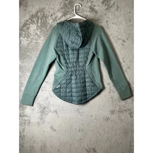 The North Face Endeavor ThermoBall Hybrid Hooded Jacket Green Small Goblin Blue thumbnail 3