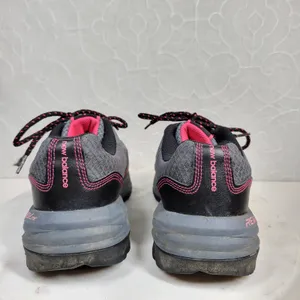 New Balance RevLite Shoes 8 Gray Pink Composite Toe Slip Fuel Resistant 589V1 thumbnail 7