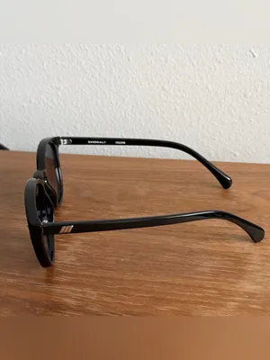 Le Specs Black Bandwagon Sunglasses thumbnail 4