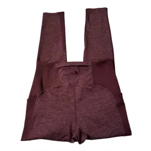 The North Face Dune Sky 7/8 Women's Large Burgundy Leggings Sporty UPF40 | 0122 thumbnail 3