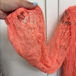 Style & Co Coral Lace Long Sleeve Dress, medium thumbnail 5