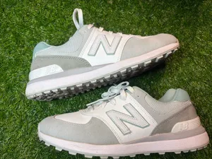 New Balance Neutral Cream, gray, sea foam and white 574 Sneakers thumbnail 1