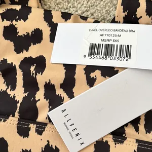 Anthropologie AllFenix Camel Over Leo Sports Bra thumbnail 3