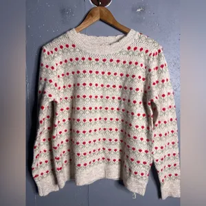 En Creme Ellie Rose Sweater in size Small/Medium. Fuzzy and soft thumbnail 3