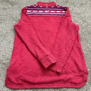 Vineyard Vines Women’s Pink Whale Fair Isle Pullover  thumbnail 3