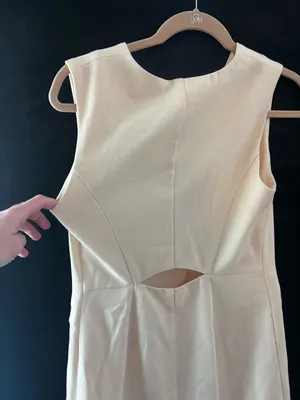Sage The Label Button Suit Style Mini Dress, NWT thumbnail 8