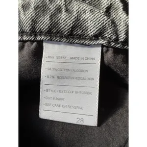 Bohme Harold Distressed Mom Jeans Faded Black‎ High Rise Size 28 thumbnail 9