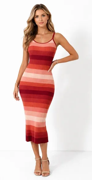 Banana Republic Petite XS Sweater Dress Striped Sleeveless‎ Bodycon thumbnail 1
