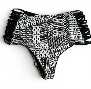 NWOT L*Space high waist Itsy cut bikini bottoms large thumbnail 1