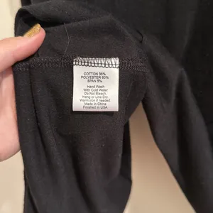MK2K Black Draped Cardigan with Gold Zipper Trim thumbnail 5