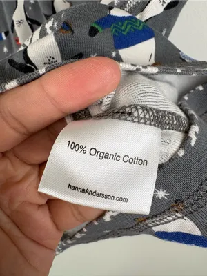Hanna Andersson Women's Henley PJ Top In Organic Cotton Size XS Winter Penguins thumbnail 6