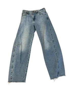 Levi’s Baggy Dad Barrel Jeans Medium Wash 24 thumbnail 1
