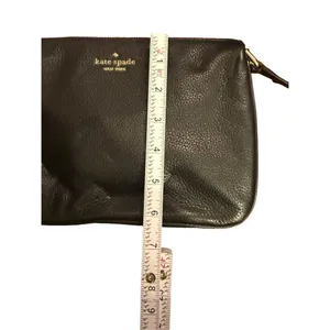 Kate Spade Black‎ Pebbled Leather Leila Crossbody Bundle thumbnail 15