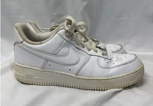 Nike Air Force 1 Low Triple White Shoes Womens 8 Athletic Sneaker DD8959-100 thumbnail 1
