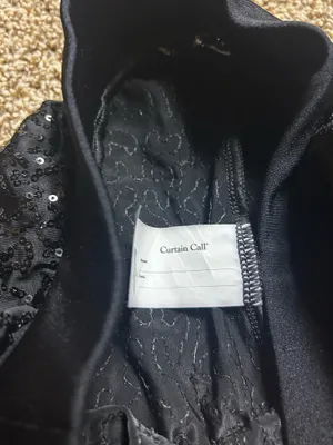 Sequin Costume Pants Black Size M thumbnail 3