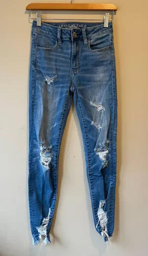 high rise jegging  thumbnail 1