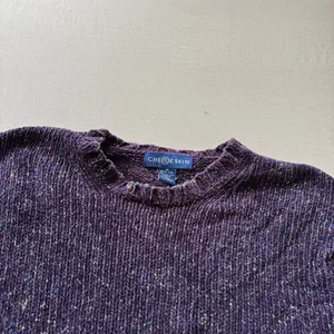 Vintage 1990s Chereskin Chenille knit crewneck sweater thumbnail 4