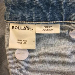 NWT Rolla’s the sailor high rise wide leg blue jeans 27 thumbnail 12
