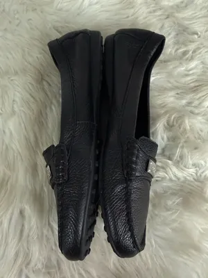 Coach Fredrica Black Leather Loafers Moccasins Women’s Size 6.5B thumbnail 2