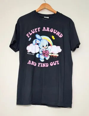 Untamed Ego Funny Bunny T-Shirt Unisex thumbnail 1