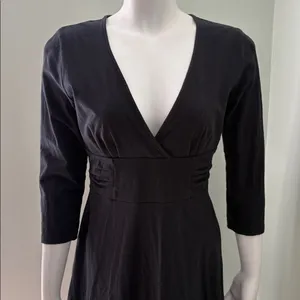 Patagonia Black Organic Cotton Margot Dress small thumbnail 4