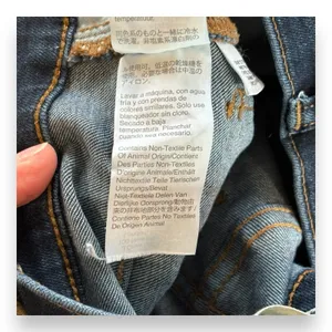Madewell Womens Skinny Straight 9" High Rise Dark‎ Wash Denim Blue Jeans 25T thumbnail 9