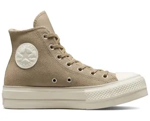 Converse Chuck Taylor All Star Lift Platform Suede High Top Sneakers Womens 9 thumbnail 1
