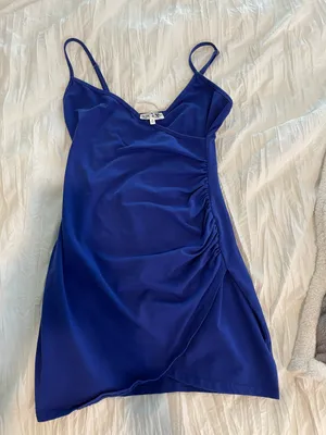 by the way Blue Mini Dress thumbnail 2