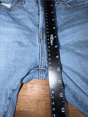 Levi's Premium Wedgie Straight Jeans Minimalism 90s Chic Classic Americana Sz 26 thumbnail 7