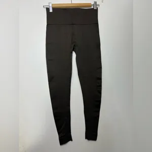 NWOT SET ACTIVE Cloud High-Rise brown Leggings size M thumbnail 2