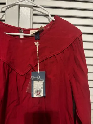 Universal Thread Red Top Long Sleeve thumbnail 3