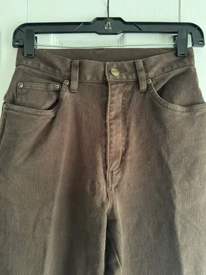 L.L.Bean Brown Jeans thumbnail 1