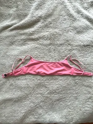 Triangl Pink Velvet Bikini Size XL top S bottom thumbnail 6