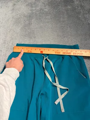 Figs pacific blue Teal Drawstring Jogger scrub Pants M/P thumbnail 5