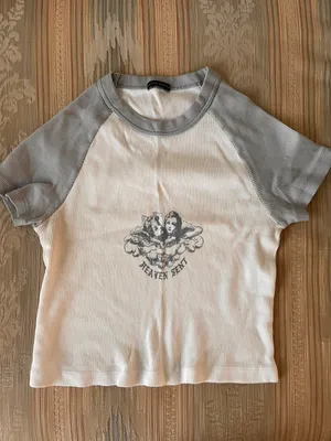 Brandy Melville cropped baby tee thumbnail 1