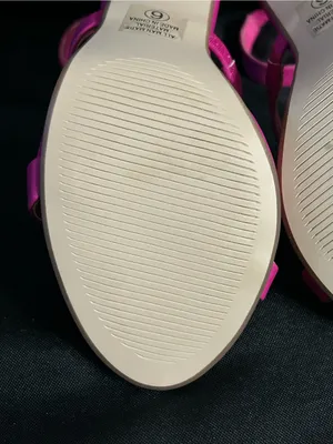 Delicious Women’s Estella Hot Pink Strappy Ankle-Heel Sandals SZ 6 BNIB thumbnail 12
