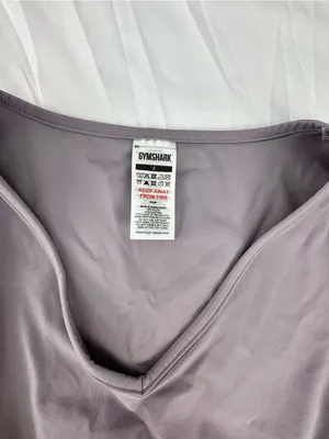 Gymshark Lavender Wrap-Front Long Sleeve Crop Top thumbnail 8