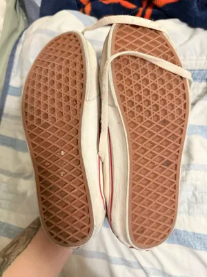 Cream and blue Vans suede size 7.5 thumbnail 3