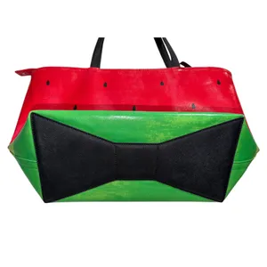 Kate Spade Splash Out Francis Tote Watermelon Novelty Bag‎ Rare Zip Top thumbnail 3