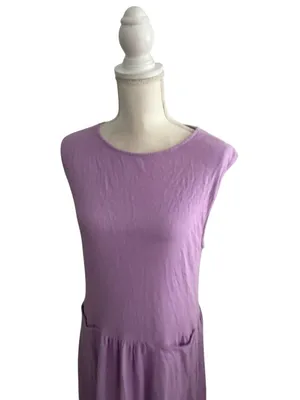FREE PEOPLE Beach Lavender Purple Maxi Dress Size XS thumbnail 3