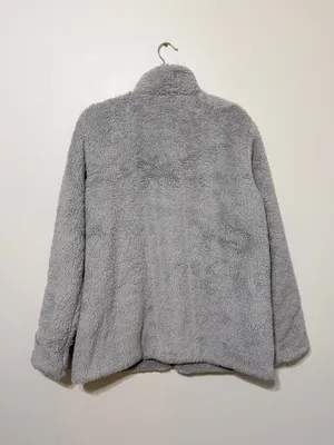 Patagonia Women's Los Gatos Fleece Jacket in Salt Grey Size XL Full Zip thumbnail 6