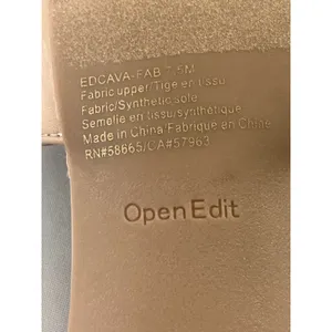 Open Edit Cava Padded Block Heel Women 7.5 Nude Square Toe Slide Sandals Mules‎ thumbnail 8