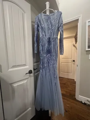 Prom/ Formal Dress Blue thumbnail 4