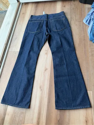 Madewell The Vintage Flare Jeans Size 31 Dark Blue NWT 30” Inseam thumbnail 4
